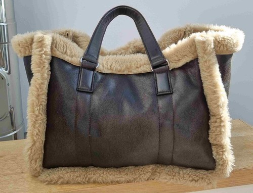 Tote bag shopper kunstleder - tote,