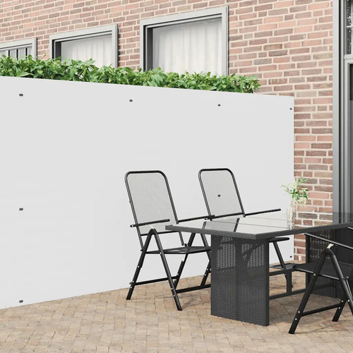 Gartenzaun doppelseitig weiß - gartenzaun,