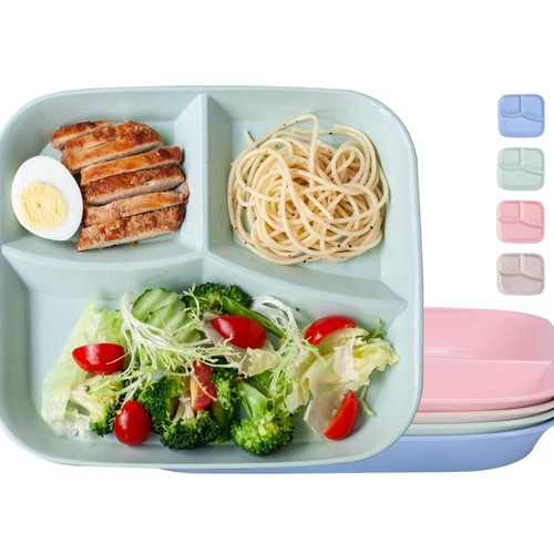 Flache teller set stück - flache,
