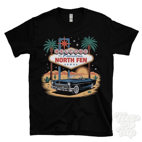 Lustiges shirt nordfen - t-shirt,
