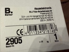 Berker 2905 BLC Triac