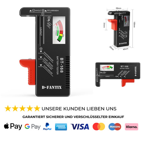 Batterietester fantix 168 - d-fantix, bt-168