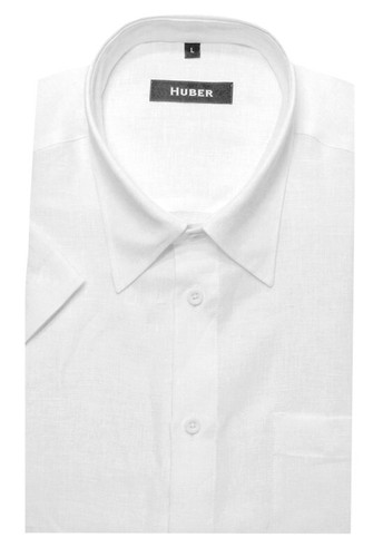 Huber leinen kurzarm hemd - huber,