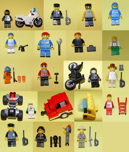 Lego diverse city figuren - lego,