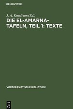 Die El-Amarna-Tafeln, Teil 1