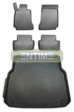 Z330456 SET Kofferraumwanne Gummifußmatten für Mercedes C-Klasse AMG S204 W204 T