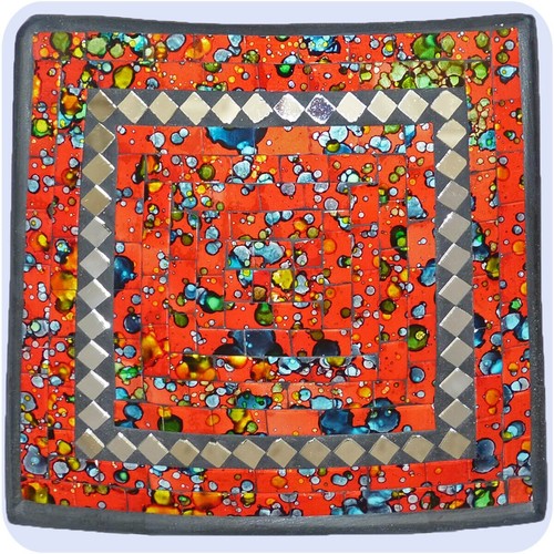 Mosaikschale tonschale - mosaikschale,