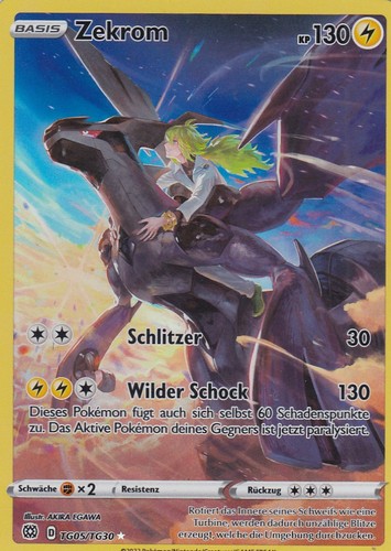 Zekrom tg05 tg30 pokemon - tg05/tg30,