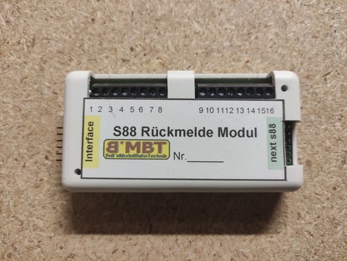 Rückmelde modul s88 - modul,
