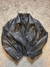 Kunstlederjacke bikerjacke - h&m,