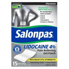 Salonpas LIDOCAINE 4% Pain