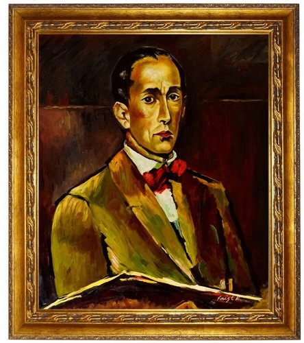 ölbild anton faistauer - anton,