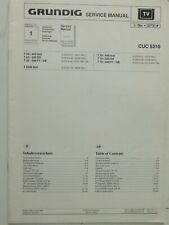 Grundig TV Service Manual CUC
