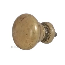 Möbelgriff Knauf alt Messing