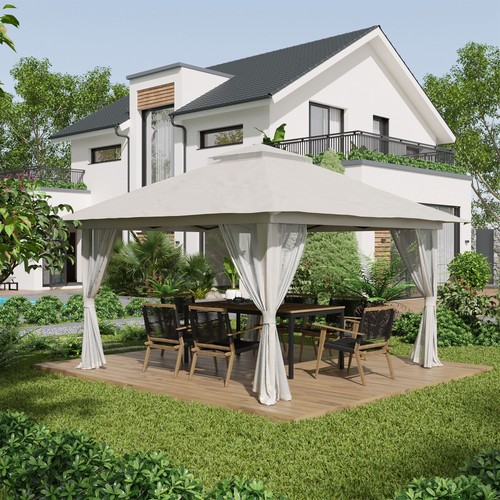 Outsunny faltpavillon 4 - outsunny, x