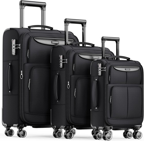 Erweiterbares reisekoffer set - erweiterbares, reisekoffer-set
