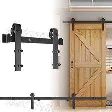 Schiebetürsystem Set Schiebetürbeschlag Laufschienen Türführung für Schiebetüren