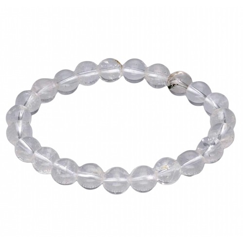 Bergkristall kugelarmband 8 - kugelarmband, |