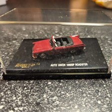 Modellauto 1:87 AUTO UNION  1000 SP ROADSTER, Rot, Vitrinenmodell 