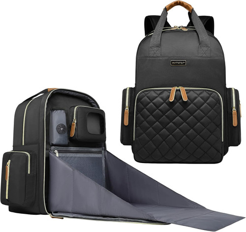 Diaper bag backpack with - bag,