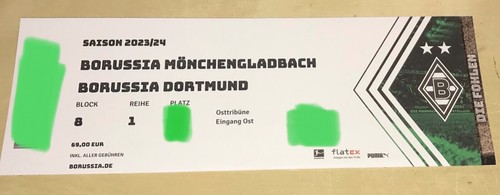 Sammlerticket mönchengladbach - sammlerticket,