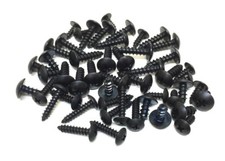 50 Stück Schrauben Verkleidung Satz M4 M5 schwarz für Yamaha Neos, MBK Ovetto