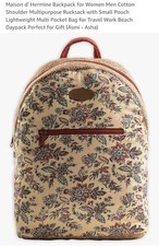 Maison d' Hermine Ruck Sack