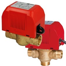 Drei-Wege-Zonenventil 1/2" bis 1" IG / AG mit Motor Dreiwegeventil Umschaltventi