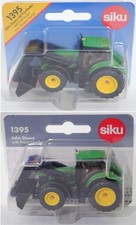 Siku Super 1395 John Deere 6215R (2014-) ULTIMATE mit Frontlader + Erdschaufel