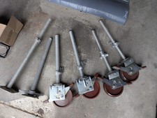 4 Neue Gerüstrollen von Layher 700 Ind 1000kg