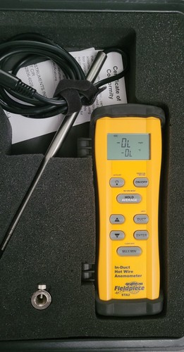 Fieldpiece sta2 duct hot - sta2, in-duct