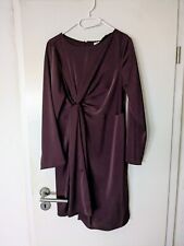 Elegantes Schwangerschaftskleid (H&M Mama) lila S 