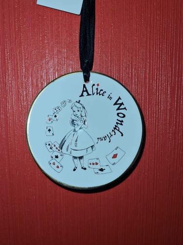 Disney ornament alice im - disney, "
