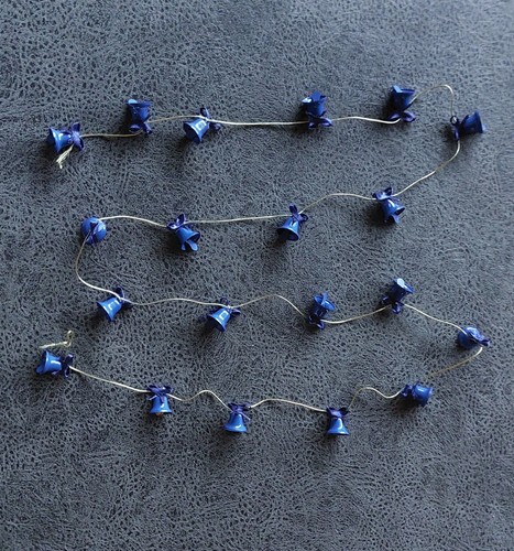 Weihnachtsdeko kleine blaue - kleine,