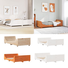 Massivholzbett Einzelbett