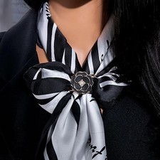 Schalring Tuchring Tuchhalter Schalhalter Gold Seidentuch Ring für Tuch Schal