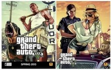 Grand Theft Auto V Vorbesteller Poster