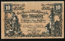 Notgeld Wiener Neudorf 1920