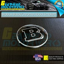 Brabus Black Flat Hood Front