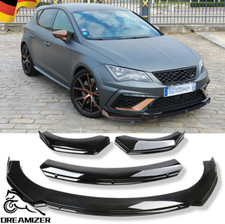 Spoilerschwert Frontspoiler Spoilerlippe Spoiler für Seat Leon III 5F Cupra/FR