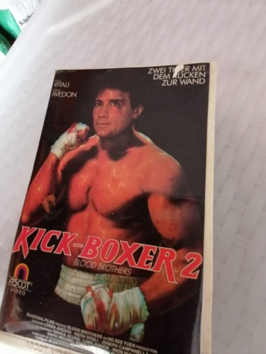 Vhs rarität kickboxer - vhs, 2