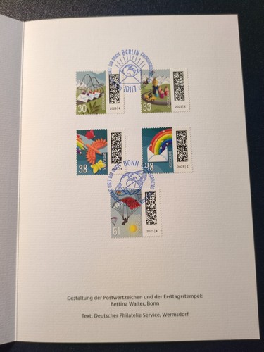Bund brd ersttagsstempel - bund,