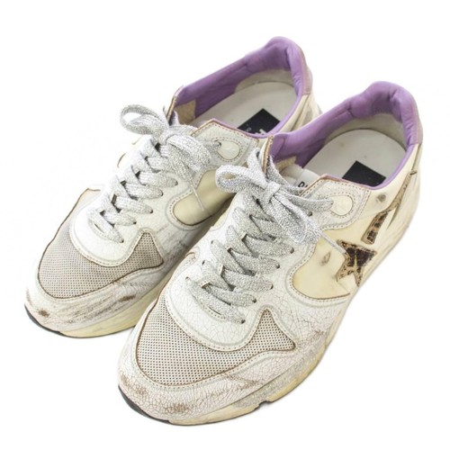 Golden goose ggdb running sole - golden,
