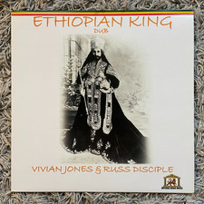 VIVIAN JONES & RUSS DISCIPLE Ethiopian King Dub RARE Digital Reggae DEEEP Roots