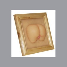 3D Bilderrahmen mit Sillikon Arsch und M...