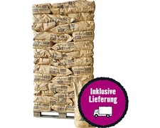 Holzkohle Profi Palette 50 Säcken á 10kg Lübzer Grillkohle große Körnung, reines