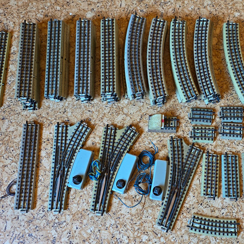 Märklin gleis set - h0, m-gleis
