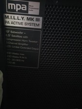 Mpa Dj Equipment  Anlage  Sehr Gut Und Im Sehr Guten Zustand