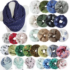 GOGO Stern Motive Schal Damen