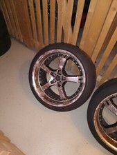 Keskin  8,5/9,5 19 Zoll Alufelgen Mit 255/35/19 Winterfeifen Noch 30-40% Profil